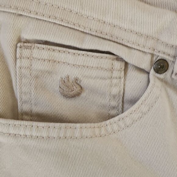 Gloria Vanderbilt Cream Capris with Rolled Cuffs Womens Size 10 - Picture 3 of 9